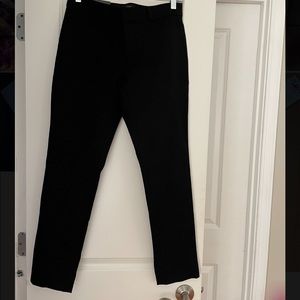 Banana Republic Mid Rise Black Sloan Slacks